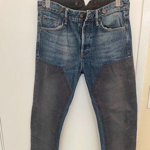 H&M Mauritz Archive Men's Collection Patched Jeans Size 31 Waist / 31 Inseam